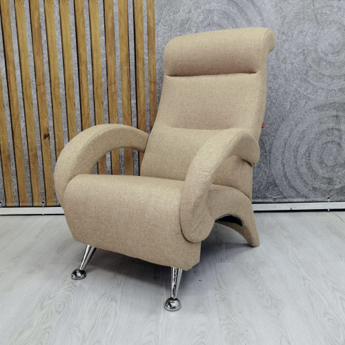 Кресло для отдыха Неаполь Модель 7 (Ткань бежевая Malta 03 A)